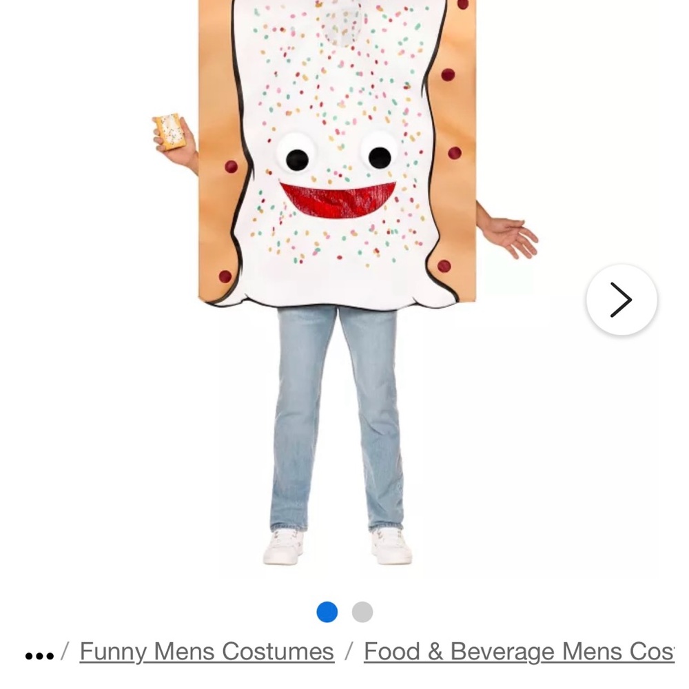 Adult Spirit Halloween Pop Tart Costume